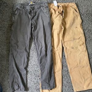 Carhartt Relaxed & Dungaree 36x34 Work Jeans